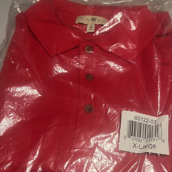 Brand new red Turtle bay of New York polo style shirt in a size XL.... - Picture 3 of 3